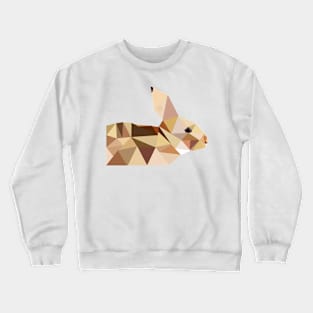 Geometric Rabbit Crewneck Sweatshirt